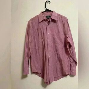 Lauren Ralph Lauren - Men’s 100%Cotton Red/Blue Plaid L/S Button Down - 16 32/33